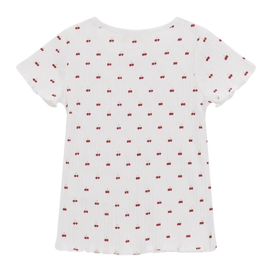 T-shirt Fancy rib da bambina con stampa Guess Kids | K5GI19/KCSQ4P54Q